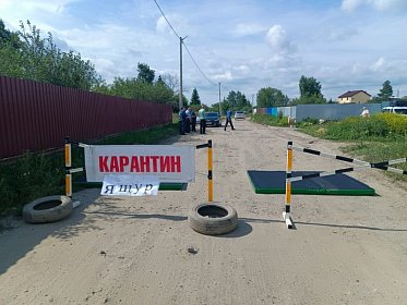Успешно ликвидирован очаг ящура в рамках командно-штабных учений