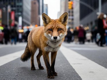 Лисы в городе: опасность и правила безопасного поведения